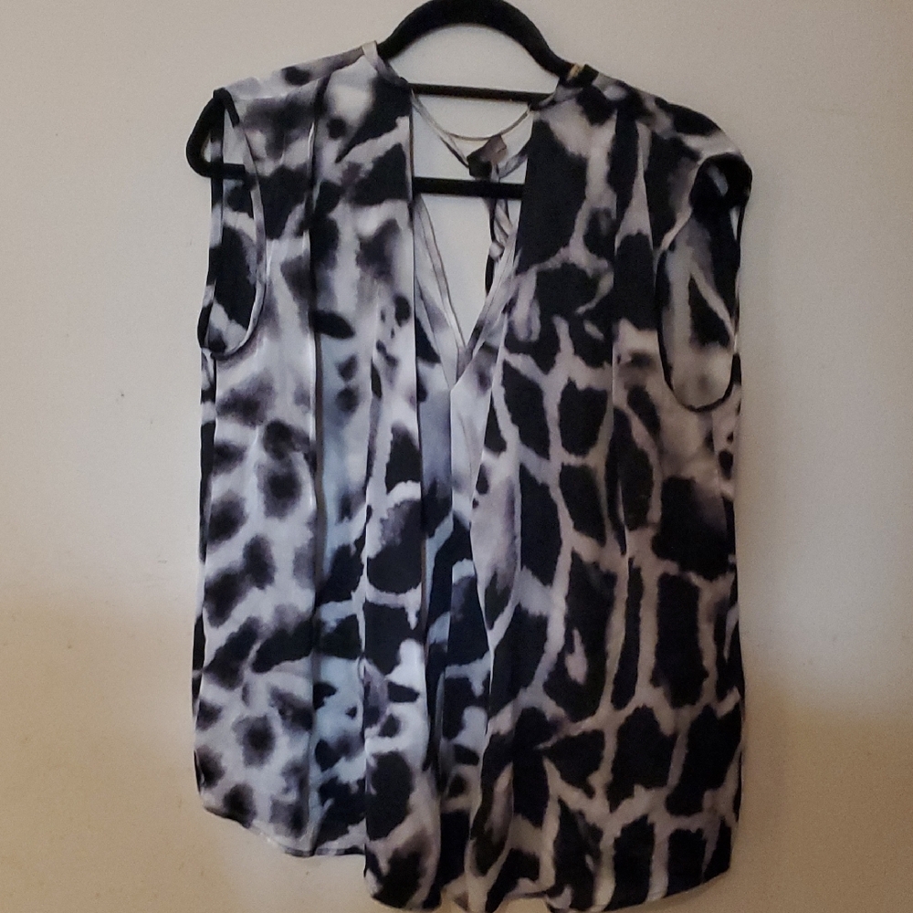 Stylish Black and White Women's Top